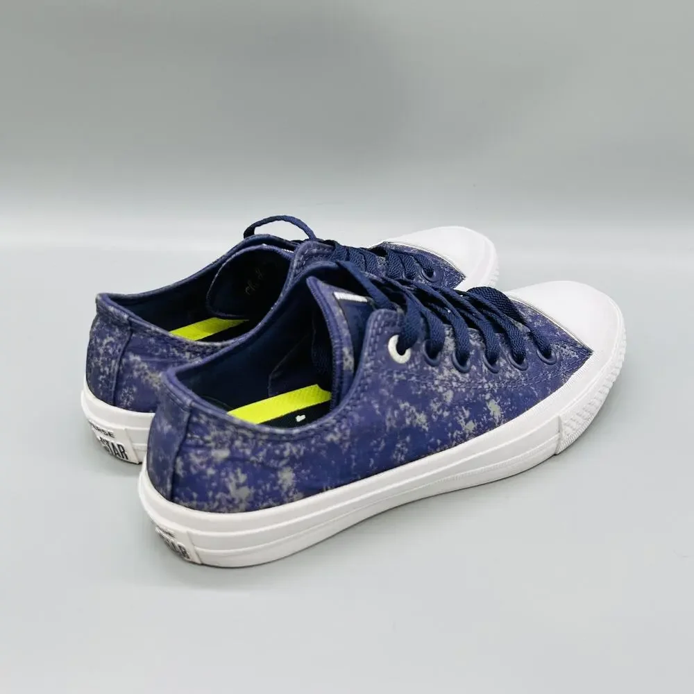 Converse Shoes Women 7 Blue Purple All Star Low Top Sneaker Casual Comfort